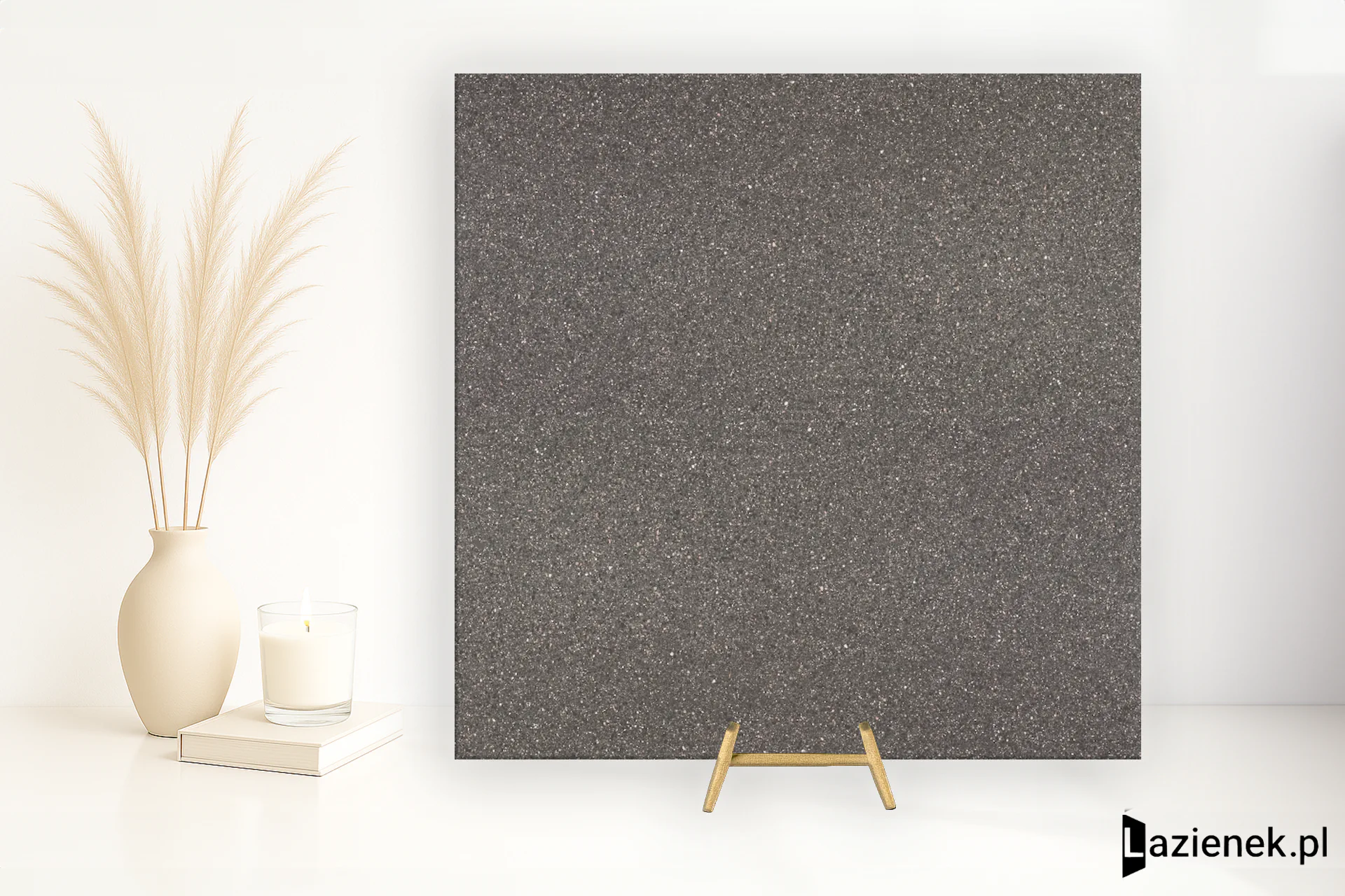 Graniti Fiandre Il Veneziano Seminato Nero naturalna R10 120x120 cm gr. 10 mm - płytka rektyfikowana / AS247X10120
